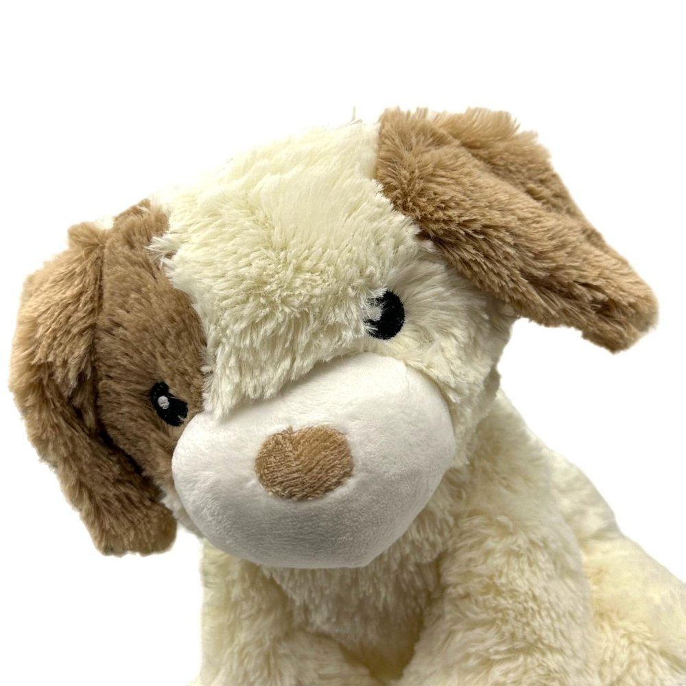 Rachel Zoe Plush Beige Brown Puppy Dog Stuffed Animal Soft Cuddle Friend